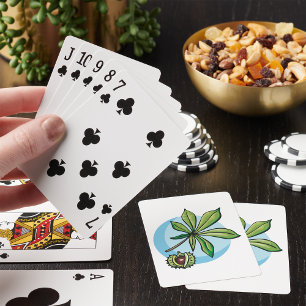 Buckeye Plant Playing Cards