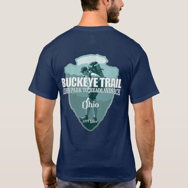 Buckeye Trail (arrowhead T) T-Shirt (Back)