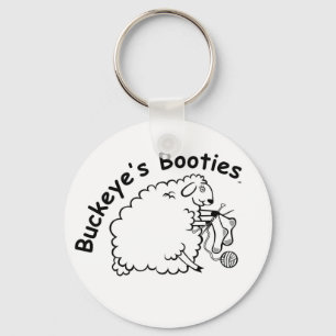 Buckeye's Booties Keychain