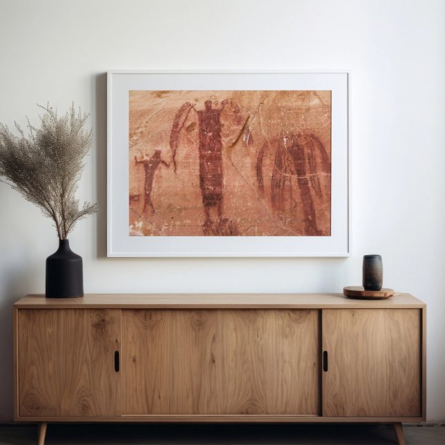 Buckhorn Wash Spirits Pictograph Panel Utah Poster (Creator Uploaded)