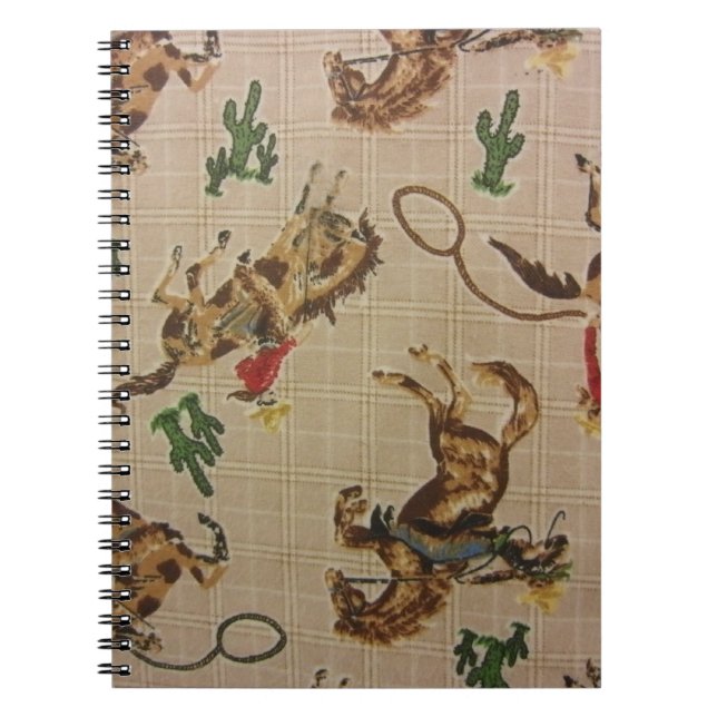 Bucking Bronco Notebook (Front)
