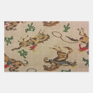 Bucking Bronco Sticker