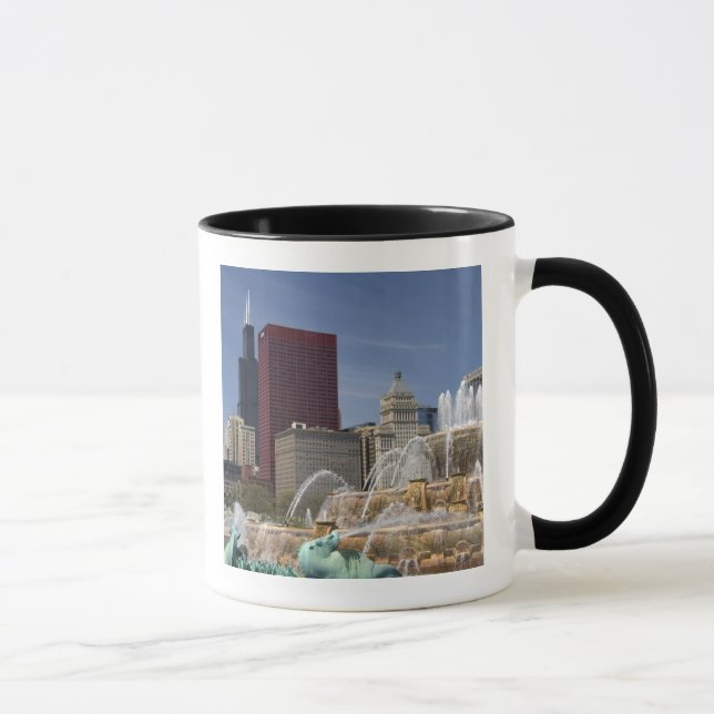 Buckingham Fountain located in Grant Park, Mug (Right)