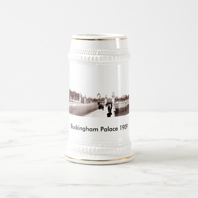 Buckingham Palace 1909 Beer Stein (Center)