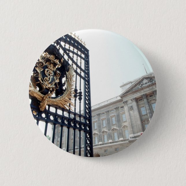 Buckingham Palace 2 Inch Round Button (Front)