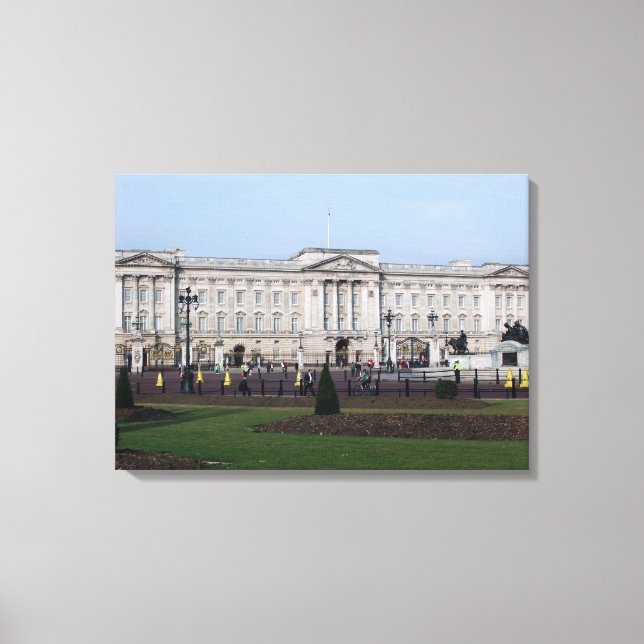 Buckingham Palace Canvas Print (Front)