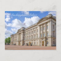 Buckingham Palace, carte postale de Londres R-U