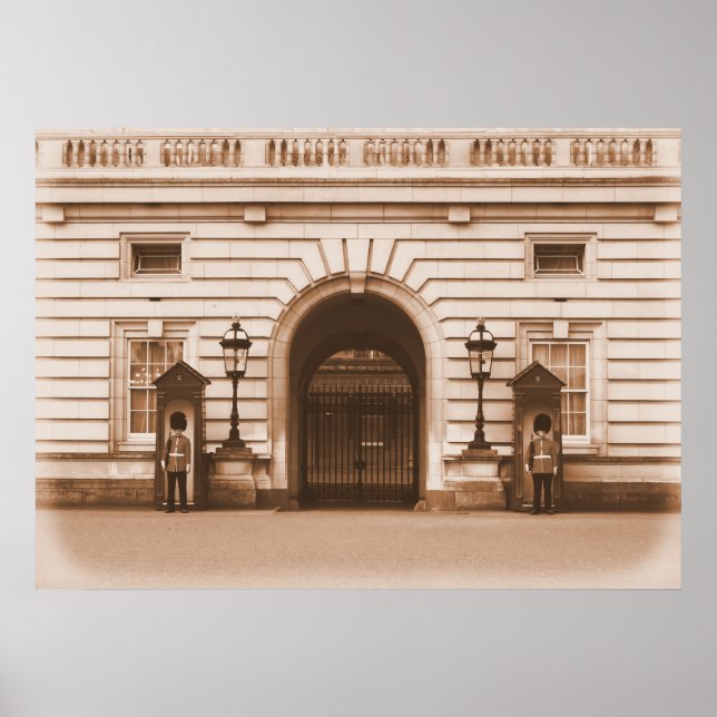 Buckingham Palace Guards - Poster Londres (Devant)