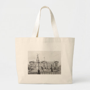 Buckingham Palace London.2006 Large Tote Bag