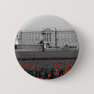 Buckingham Palace London 2 Inch Round Button