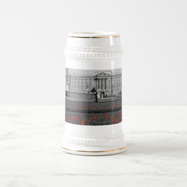 Buckingham Palace London Beer Stein (Center)