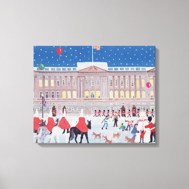 Buckingham Palace London Canvas Print (Front)