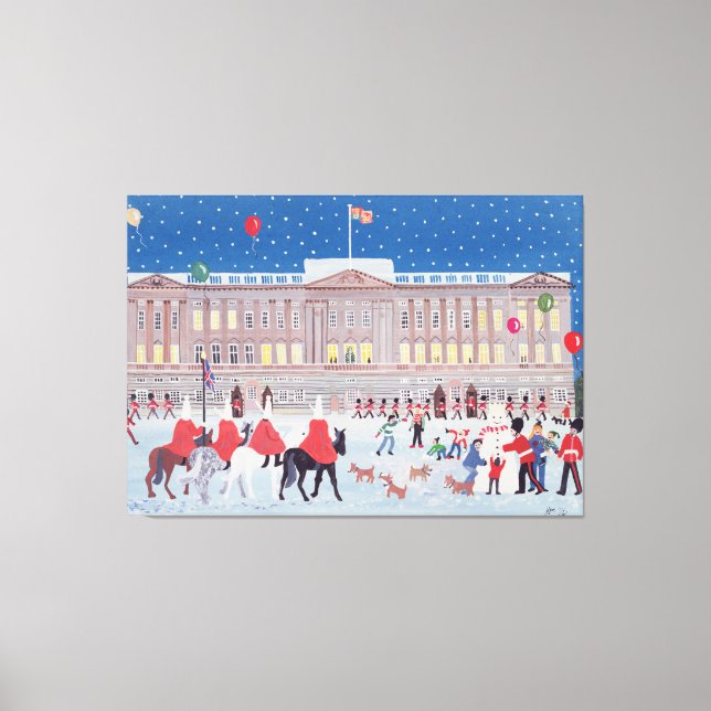 Buckingham Palace London Canvas Print (Front)
