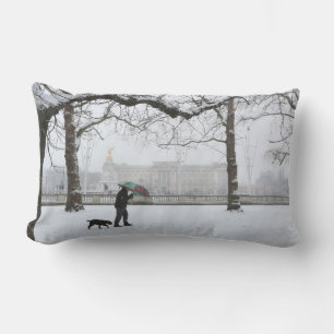 Buckingham Palace London England Lumbar Pillow