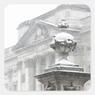 Buckingham Palace London England Square Sticker