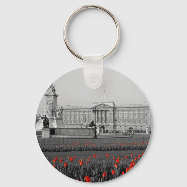 Buckingham Palace London Keychain (Front)