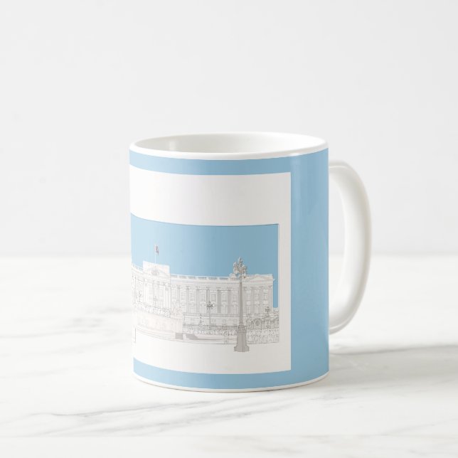 Buckingham Palace Mug (Front Right)
