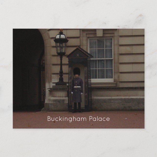 Buckingham Palace Postcard (Front)