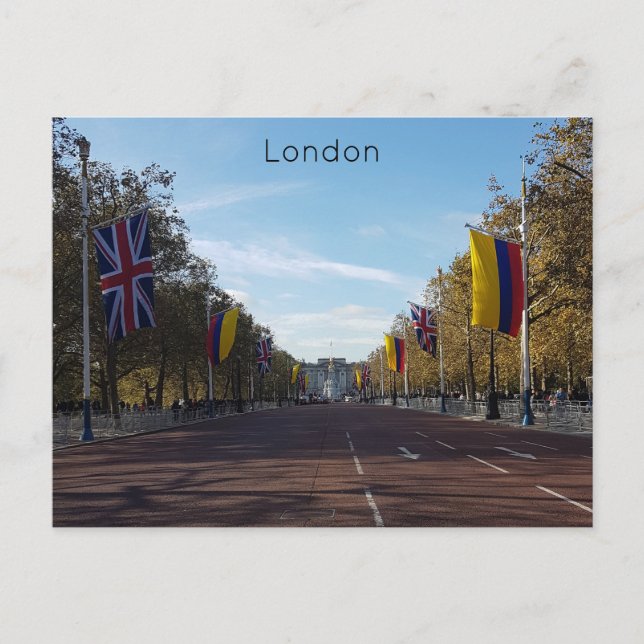 Buckingham Palace Postcard (Front)