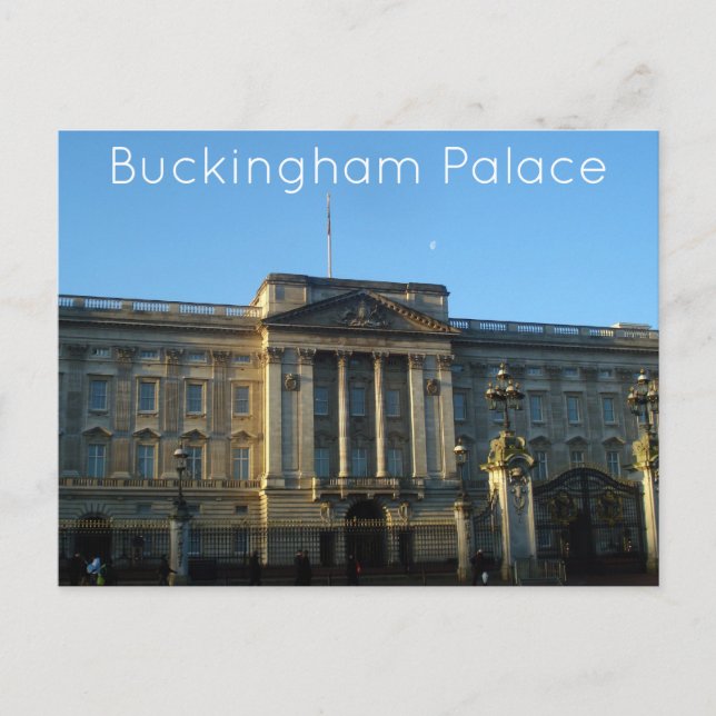 Buckingham Palace Postcard (Front)