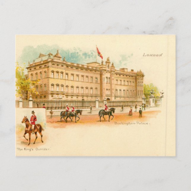 Buckingham Palace Postcard (Front)