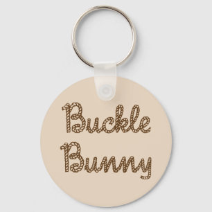 Buckle Bunny Keychain
