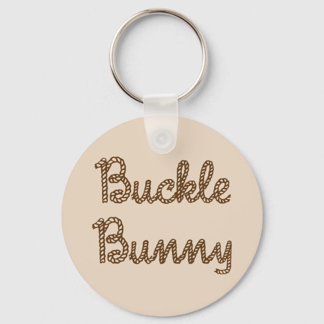 Buckle Bunny Keychain (Front)