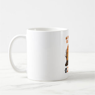 Buckle Up Buttercup Halloween Ghost Witch Hat Broo Coffee Mug