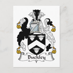 Buckley Family Crest Postcard
