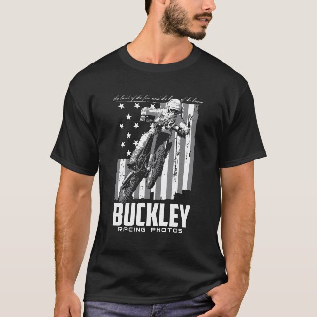 Buckley Old Glory Johnny 84 T-Shirt (Front)