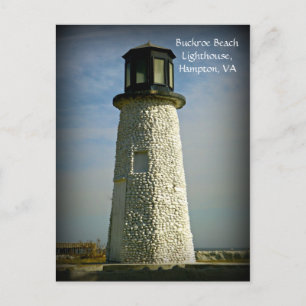 Buckroe Beach Lighthouse Hampton, VA Carte postale
