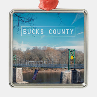 Bucks County. Metal Ornament