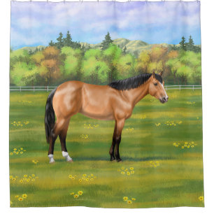 Buckskin Dun Quarter Horse