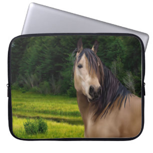 Buckskin Horse Laptop Sleeve
