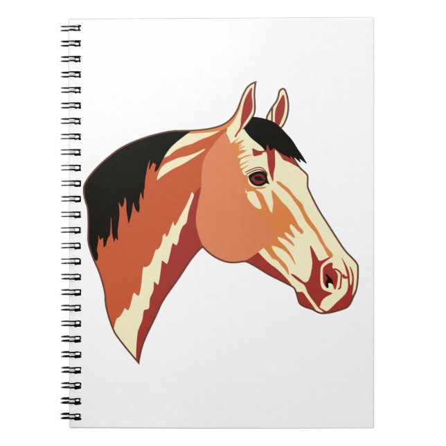 Buckskin Quarter Horse Notebook (Front)
