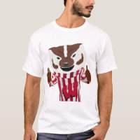Bucky Badger Cartoon Drawing