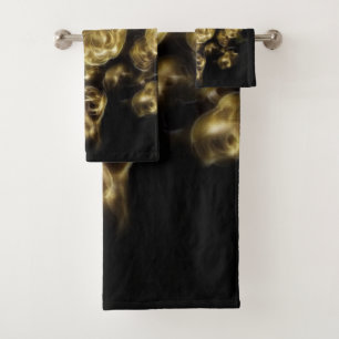 Bud Gilt Bath Towel Set