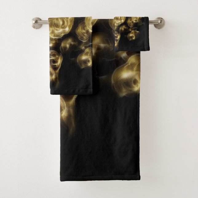 Bud Gilt Bath Towel Set (Insitu)