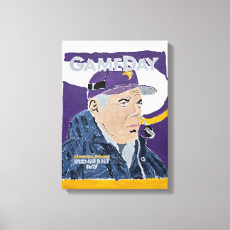 Bud Grant Canvas Print