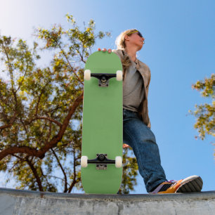 Bud green (solid colour)  skateboard