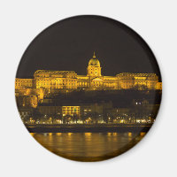 Buda Castle Hungary Budapest at night