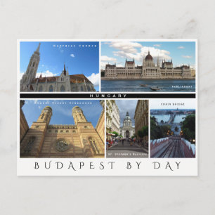 Budapest by Day Postcard