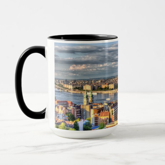 Budapest City View Mug (Left)