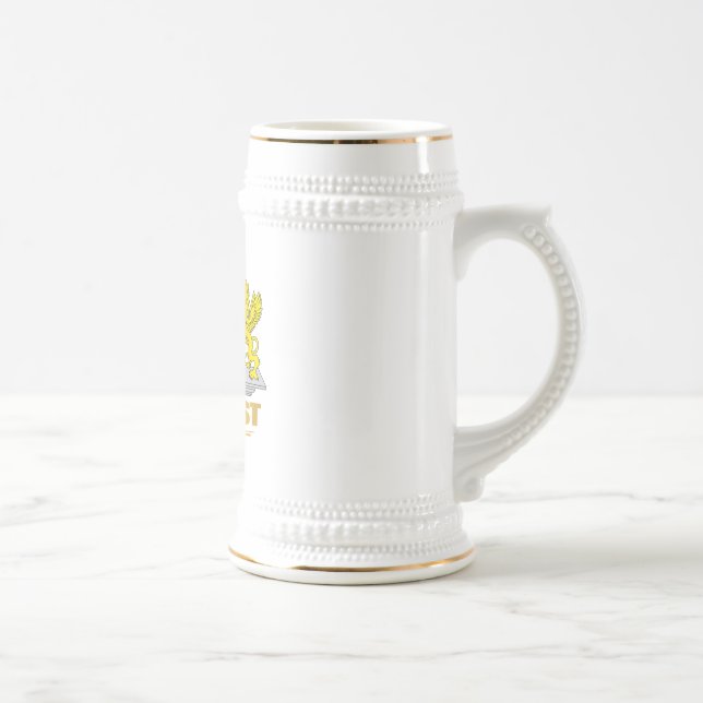 Budapest COA Beer Stein (Right)