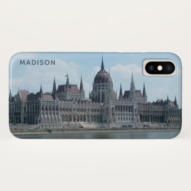Budapest custom name phone cases 3 (Back (Horizontal))