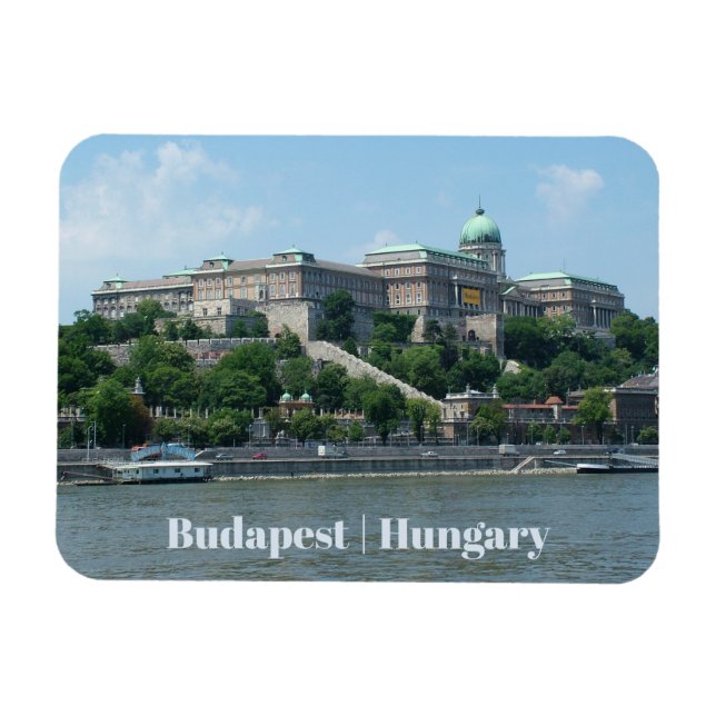 Budapest custom text magnet 1 (Horizontal)
