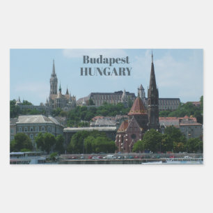 Budapest custom text stickers 2