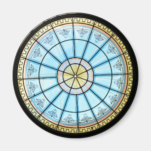 Budapest Garden Bazaar Castle architecture detail Magnet