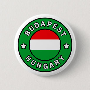 Budapest Hungary 2 Inch Round Button