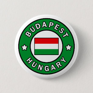 Budapest Hungary 2 Inch Round Button